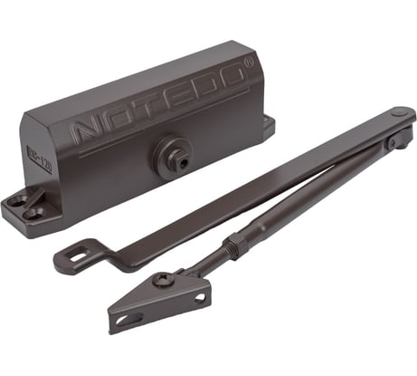 Доводчик NOTEDO DC-120 лёгкий характер коричневый 05412