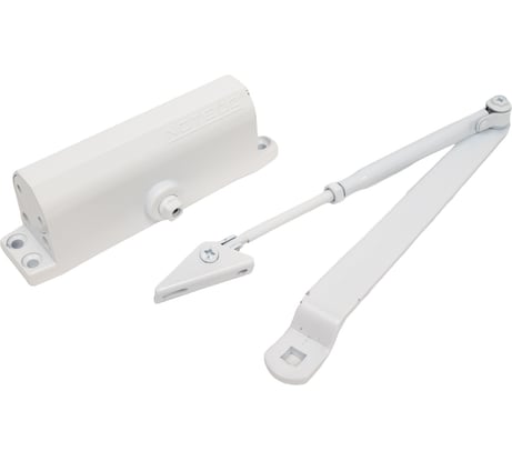 Доводчик NOTEDO DC-090 лёгкий характер белый 05447