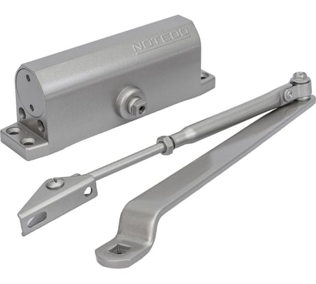 Доводчик NOTEDO DC-090 лёгкий характер серый A1420