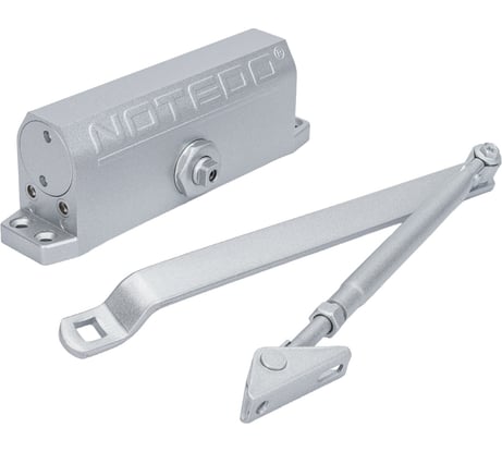 Доводчик NOTEDO DC-120 легкий характер серебро 05410