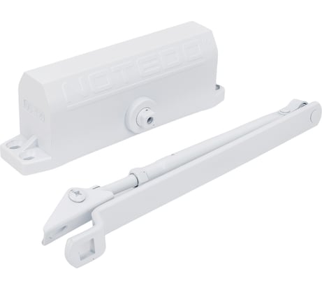 Доводчик NOTEDO DC-120 лёгкий характер белый 05411