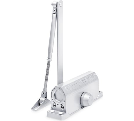 Доводчик NOTEDO DC-080 лёгкий характер серебро 05407