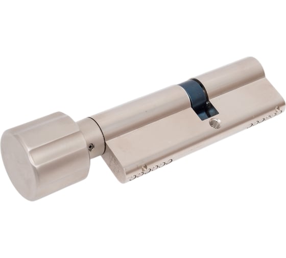 Цилиндровый механизм ABUS X12R430 ключ/вертушка 40-50 (90 мм) NI (5 key) 29144