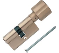 Цилиндровый механизм ABUS X12R430 ключ/вертушка 30-30 (60мм) NI (5 key) 29137