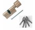Цилиндровый механизм ABUS X12R430 ключ/вертушка 30-30 (60мм) NI (5 key) 29137 2