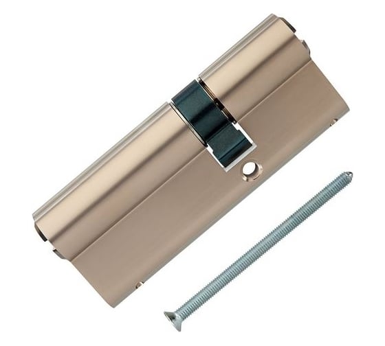 Цилиндровый механизм ABUS X12R410 ключ/ключ 35-55 (90 мм) NI (5 key) 29424 1