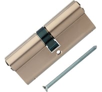 Цилиндровый механизм ABUS X12R410 ключ/ключ 40-40 (80 мм) NI (5 key) 29425