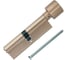 Цилиндровый механизм ABUS X12R430 ключ/вертушка 40-45 (85 мм) NI (5 key) 29143 1