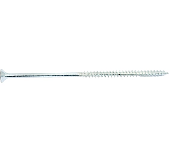 Саморез КРЕП-КОМП белый цинк, POZY, 6х140, 5 шт. бд6140мф