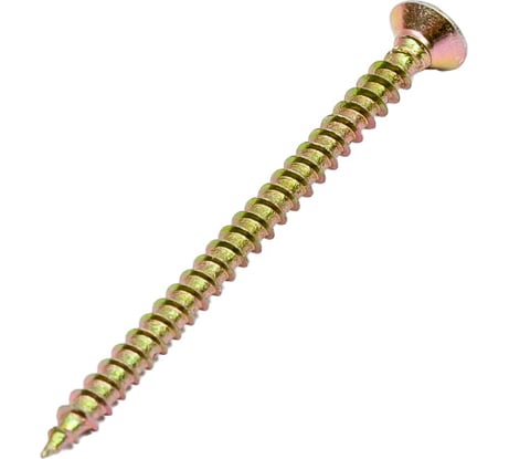 Саморез КРЕП-КОМП желтый цинк, POZY, 3,5х50, 50 шт. жд3550мф