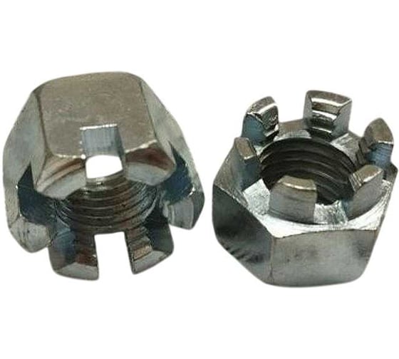 Гайка ОПМ DIN 935 М16x1,5 6 zn 50 шт УТ000100646
