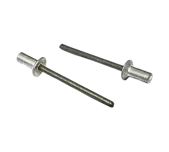 Заклепка ОПМ ISO 15974 4,8x11 Al/St закрытая с потайной головкой 100 шт УТ000146740