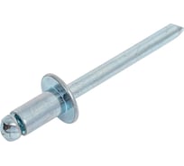 Заклепка ОПМ ISO 15979 d6x10 St/St с плоской головкой 250 шт УТ000013811