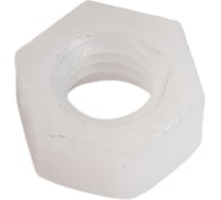 Шестигранная полиамидная (пластиковая) гайка DINFIX DIN 555, М5, 50 шт. 00-00001222