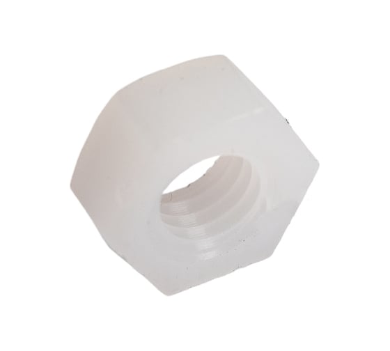 Шестигранная полиамидная (пластиковая) гайка DINFIX DIN 555, М5, 50 шт. 00-00001222