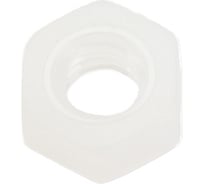 Шестигранная полиамидная (пластиковая) гайка DINFIX DIN 555, М4, 50 шт. 00-00001221
