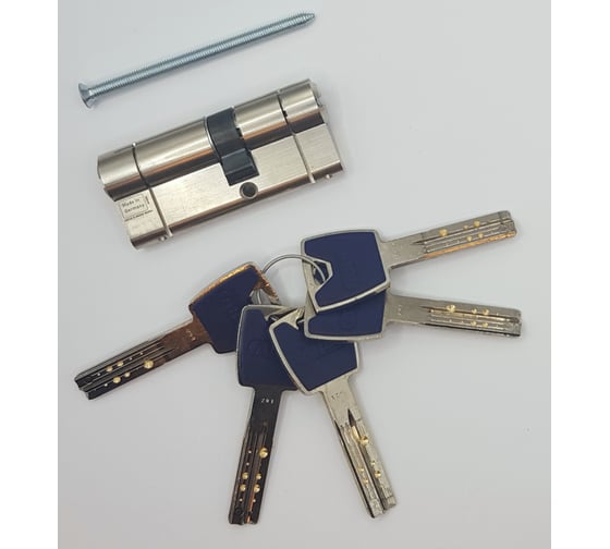 Европрофильный цилиндр ABUS P12R410 ключ/ключ, 30-40 (70 мм), NI, 5 key 00031799 1