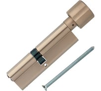 Цилиндровый механизм ABUS X12R430 ключ/вертушка 45-55 (100 мм) NI (5 key) 29140