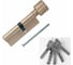 Цилиндровый механизм ABUS X12R430 ключ/вертушка 40-35 (75 мм) NI (5 key) 29428 2