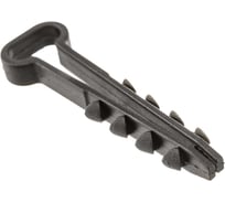 Дюбель-хомут для плоского кабеля Урал ПАК черный 6-14 мм 50 шт АЭ-5050014-050-p