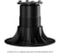 Опора регулируемая HILST LIFT 115-155 мм (25шт) HL4 4