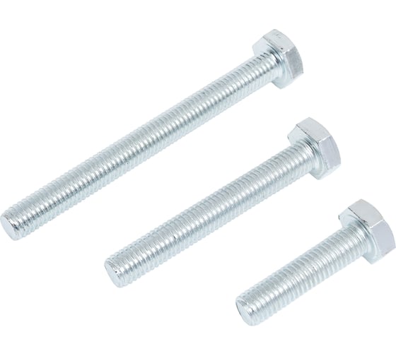 Набор оцинкованных болтов гаек, шайб Крепсталь М10 . 60 шт. NBG000003 1