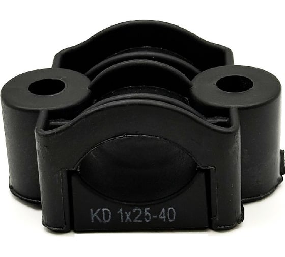 Кабельный держатель PRO-montag.ru KD 1x25-40(K) одножильный (комплект с метизами) PM77772K