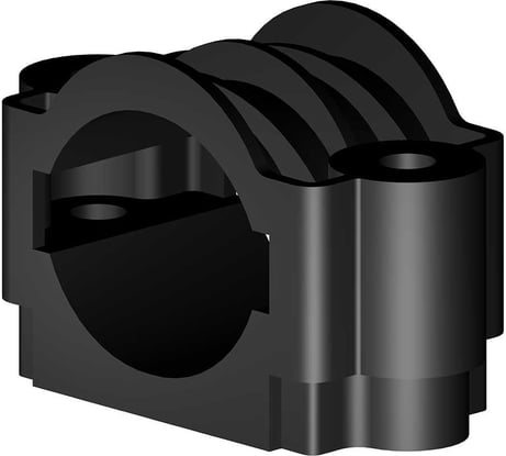 Кабельный держатель PRO-montag.ru KD 1x40-65(K) одножильный (комплект с метизами) PM77773K