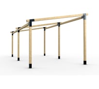 Комплект кронштейнов (опора бруса) АрсеналЪ PERGOLA односкатный 6x3м стандартный мод. AR7576OE957-06