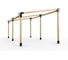 Комплект кронштейнов (опора бруса) АрсеналЪ PERGOLA односкатный 6x3м стандартный мод. AR7576OE957-06 1
