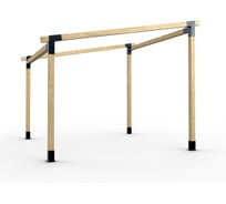 Комплект кронштейнов (опора бруса) АрсеналЪ PERGOLA односкатный 3x3м стандартный мод. AR7573OE957-06