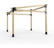 Комплект кронштейнов (опора бруса) АрсеналЪ PERGOLA односкатный 3x3м усиленный мод. AR7573OS957-06