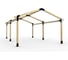 Комплект кронштейнов (опора бруса) АрсеналЪ PERGOLA двускатный 6x3м стандартный мод. AR7576DE957-06 1