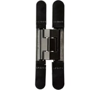 Петля дверная скрытая универсальная Cemom Moatti 3D, 155x18/21 мм, 80 кг, черный CEM1821.06/MP