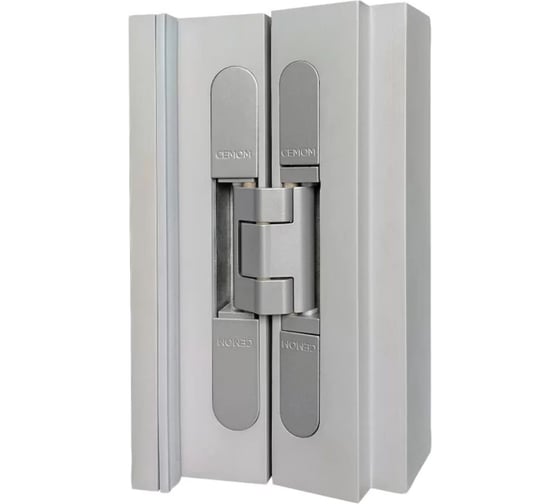 Петля дверная скрытая универсальная Cemom Moatti 3D, 111,5x29 мм, 80 кг, черный м CEM1821.01/MP
