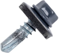 Саморез кровельный по металлу ЦММ ПРЕМИУМ 5.5х19, RAL 7024, 250 шт 0Т-00012401