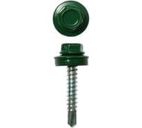 Саморез кровельный по металлу ЦММ ПРЕМИУМ 5.5х25, RAL 6005, 250 шт 0Т-00012626