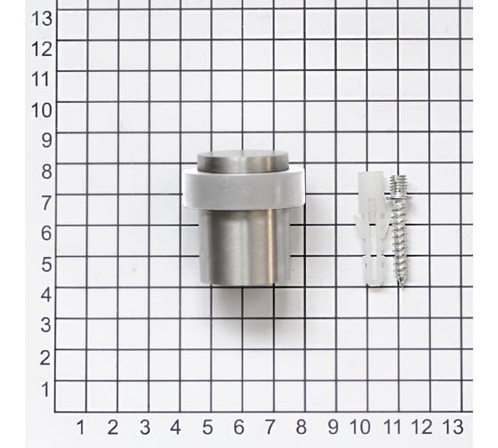 Дверной упор Doorlock DL DS004 Massive SS нержавеющая сталь 74234