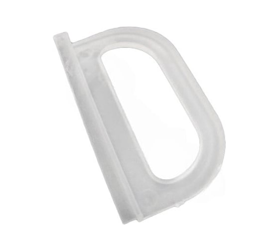 Ручка для москитной сетки GREEN MAX большая овальная ПРОЗРАЧНАЯ, 200шт, А050 1