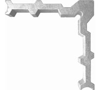 Угол для москитной сетки внутр. крепления GREEN MAX 9,9 мм, 450 шт 4021В