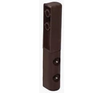 Петля для дверной москитной сетки GREEN MAX 42 мм, КОРИЧНЕВАЯ, 500шт 317016