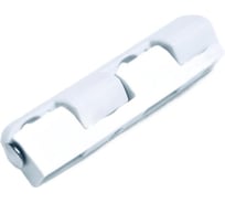 Петля для москитной сетки GREEN MAX ABS 52 мм, белая, 100 шт 1110