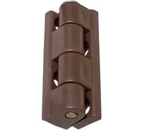 Петля для москитной сетки GREEN MAX ABS 52 мм, коричневая, 100 шт 19811