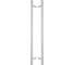 Ручки-скобы APECS Square HC-0902-40*20/1000-INOX/304-SS (DTJ-Q45) 00034582 1