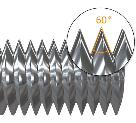 Шпилька резьбовая OBO Bettermann M6x1000 мм, высокопрочная, класс прочности 5.8, DIN975 3141047