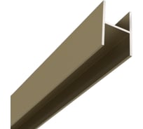 Двутавр ПилотПро Ал 25x8х25x1,5 (2,0м) золото 19787