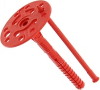 Дюбель для изол. мат. Bohrer 10х90 мм, с пласт. гвоздем, 200 шт. 10165945