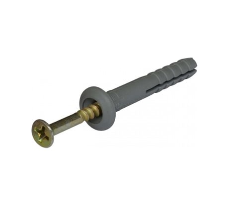 Дюбель-гвоздь Bohrer SM-G 6х60 цилиндр. борт, 100 шт. DGVG-SM-G-6/60-100