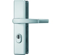 Бронированный гарнитур ABUS BLZS 85/8 DD F1 серебристая PZ85, ручка/ручка, Class ES 1 64645