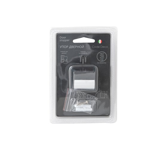 Упор дверной Code Deco DS-0020-CR 31357